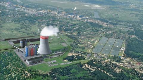 Elektrownia Ostrołęka C - wizualizacja