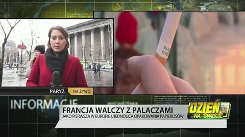 Francja ujednolica opakowania na papierosy