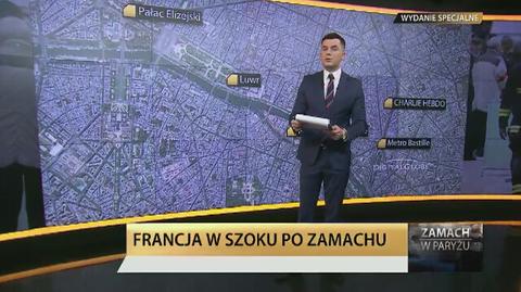 Francja w szoku po zamachu. Komentuje Jerzy Dziewulski