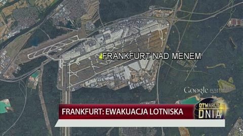 Frankfurt: ewakuacja lotniska