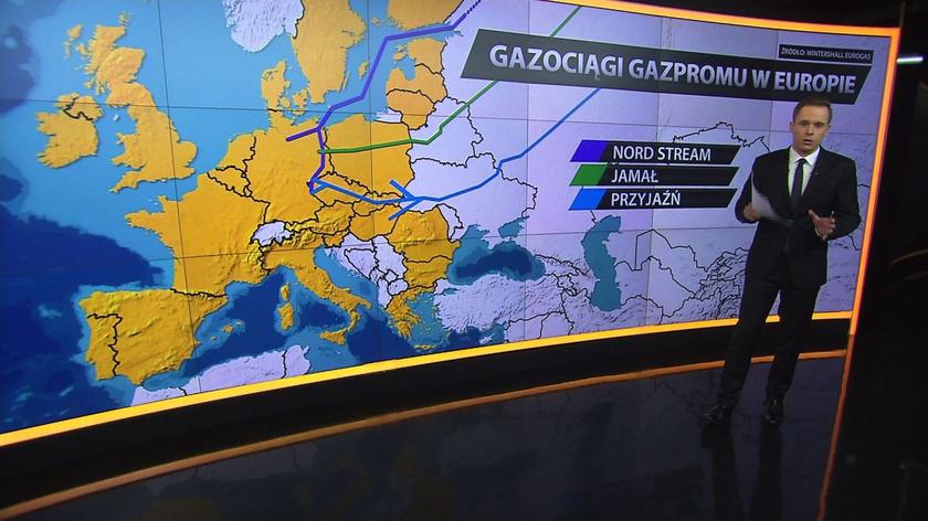 Gazowe macki Rosji oplatają Europę