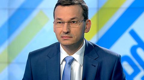 Gościem programu "Jeden na Jeden" był Mateusz Morawiecki