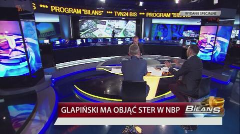 Gościem TVN24 BiS był Andrzej Bień z Instytutu Bankowości SGH