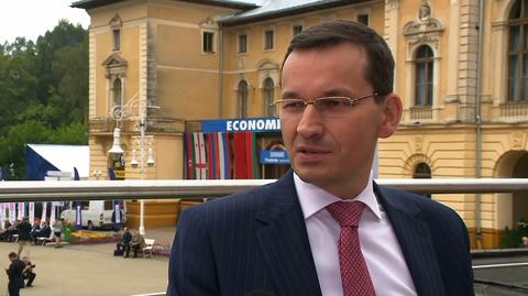 Gościem TVN24 BiS był Mateusz Morawiecki