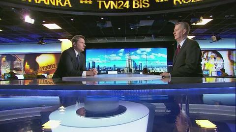 Gościem TVN24 BiS był Tomasz Siemoniak