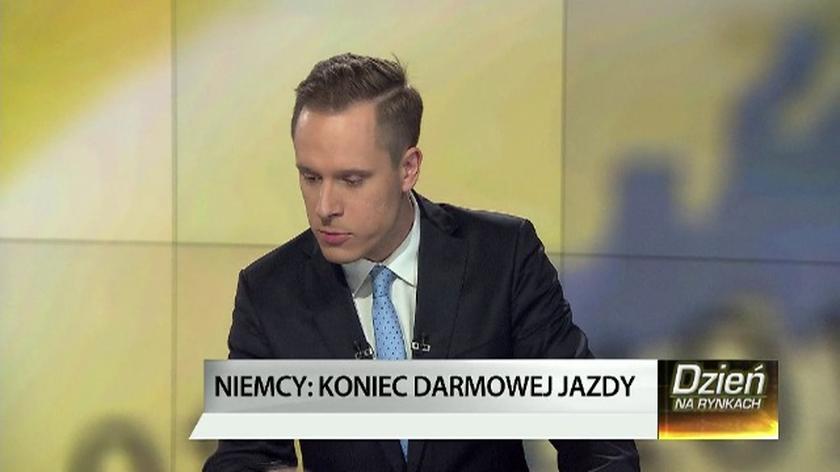 Gościem TVN24 Biznes i Świat był Bartosz Dudek z Deutsche Welle