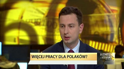 Gościem TVN24 Biznes i Świat był minister pracy Władysław Kosiniak-Kamysz