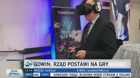 Gowin: rząd postawi na gry