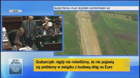 Grabarczyk o poprzednikach (TVN24)