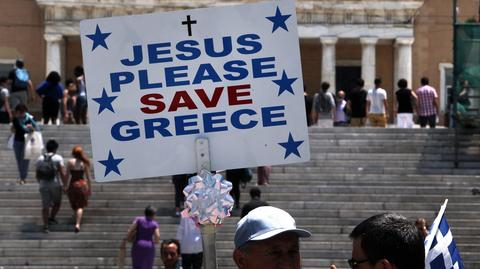Grecja ostrzega przed Grexitem. Eurogrupa nie zamierza odpuszczać