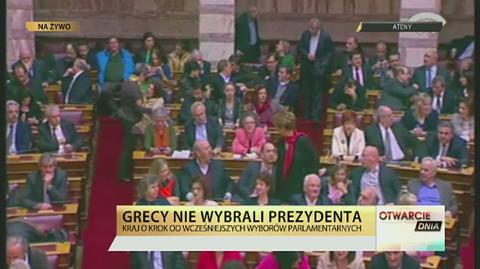 Grecy nie wybrali prezydenta