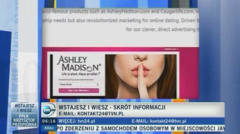 Hakerzy ujawnili dane niewiernych. FBI wszczęła śledztwo w sprawie Ashley Madison