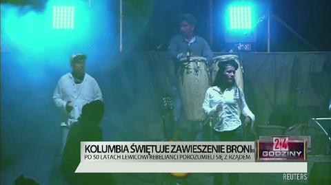 Historyczne zawieszenie broni po 50 latach. Kolumbijczycy świętują