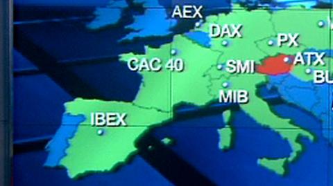 Indeksy europejskich giełd we wtorek na plusie (TVN CNBC Biznes)