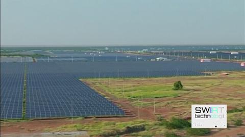Indie otwierają gigantyczną farmę słoneczną