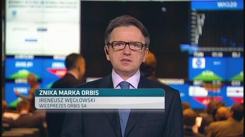 Ireneusz Węgłowski: Zrezygnujemy z marki Orbis (TVN CNBC)