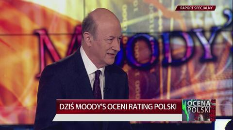 Jacek Rostowski o decyzji Moody's