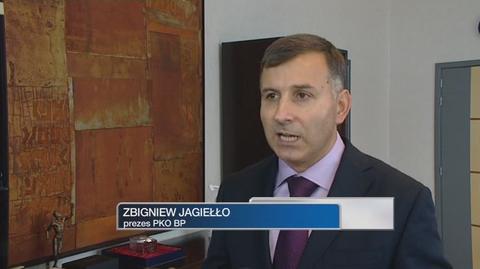 Jagiełło o zamieszaniu wokół emisji (TVN CNBC Biznes)