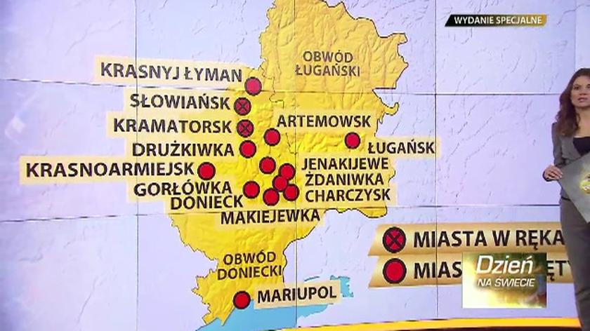 Jak wygląda sytuacja na wschodzie Ukrainy?