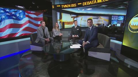 Jaka będzie polityka Donalda Trumpa? Debata Młodych w TVN24 BiS