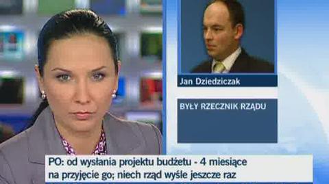 Jan Dziedziczak o ustawie budżetowej