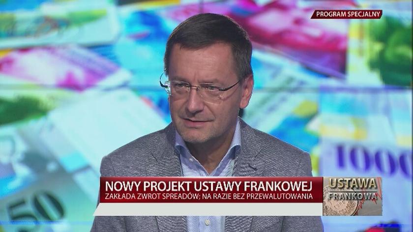 Janusz Jankowiak ocenia projekt ustawy frankowej