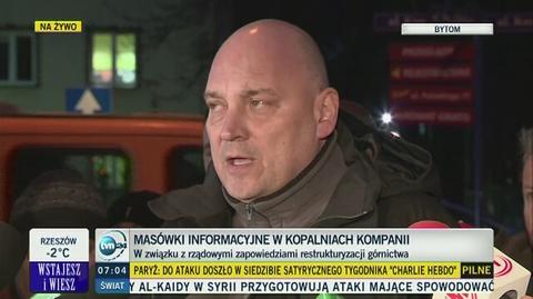 Jarosław Grzesik, szef górniczej “Solidarności”: bez tych kilkudziesięciu tysięcy miejsc pracy nastąpi katastrofa