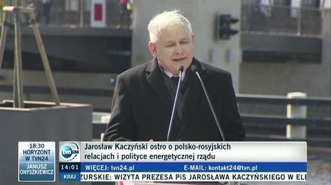  Jarosław Kaczyński powiedział podczas spotkania z mieszkańcami, że elbląski port ma szansę stać się czwartym portem w Polsce