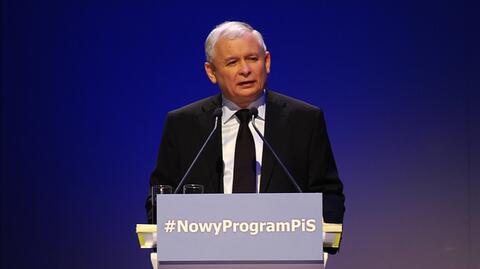 Jarosław Kaczyński przedstawił nowy program PiS 