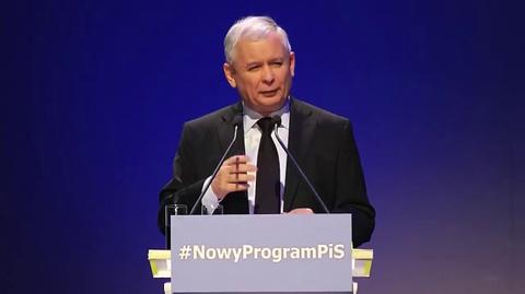 Jarosław Kaczyński przedstawił program PIS