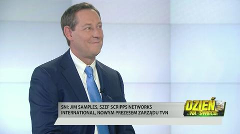 Jim Samples został nowym prezesem zarządu TVN