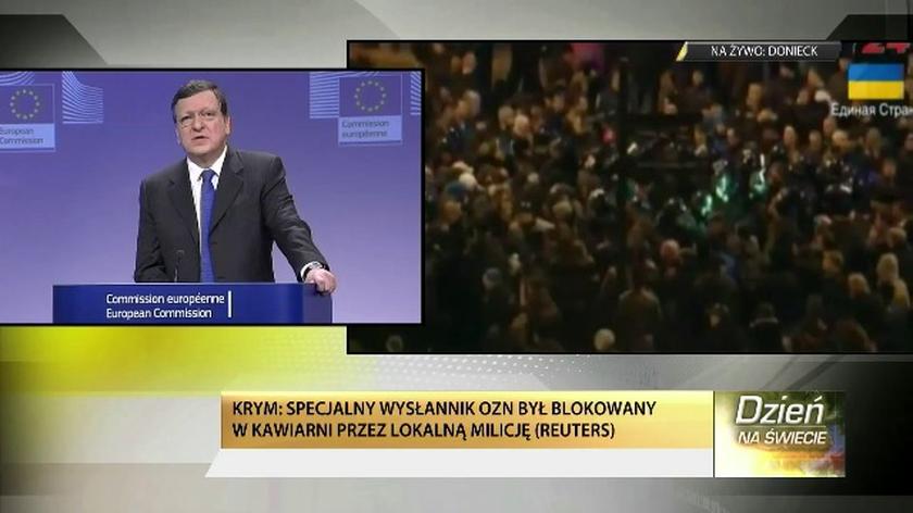 Jose Barroso: pakiet wsparcia dla Ukrainy, który może mieć wartość co najmniej 11 mld euro