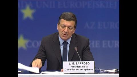 Jose Manuel Barroso, przewodniczący Komisji Europejskiej