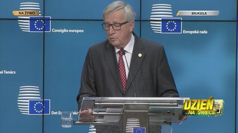 Juncker gratuluje osiągnięcia porozumienia w I fazie negocjacji brexitu