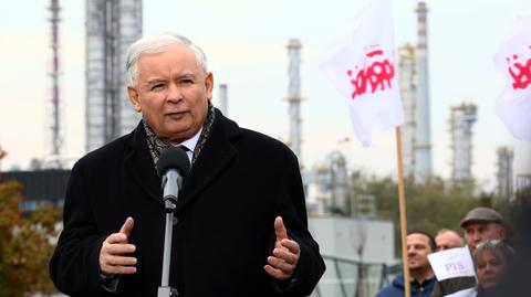 Kaczyński: Orlen i Lotos powinny uczestniczyć w polityce gospodarczej