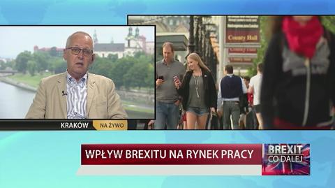 Kazimierz Sedlak o efektach Brexitu na rynku pracy