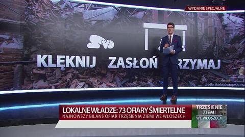 Klęknij, zasłoń, trzymaj. Co robić w czasie trzęsienia ziemi?