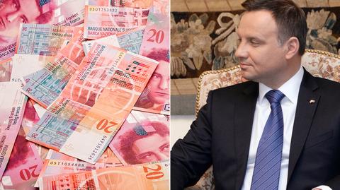 KNF ostro oceniała projekt prezydenta ws. frankowiczów. Jest odpowiedź