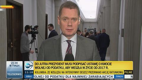 Komisja finansów za kwotą wolną od podatku w wysokości 6,6 tys. dla najmniej zarabiających