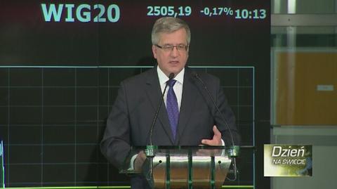 Komorowski: kończy się etap rozwoju w oparciu o niskie koszty pracy. Czas na innowacje