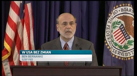 Konferencja Bena Bernanke/TVN CNBC