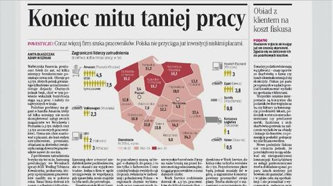 Koniec mitu taniej pracy. Płace wzrosną? 