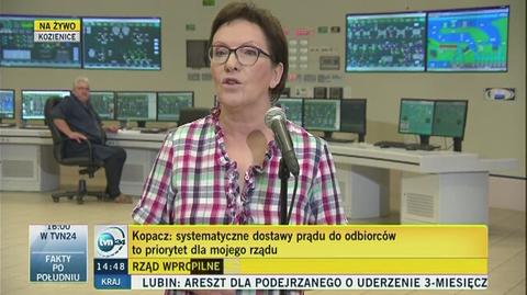 Kopacz: Bezpieczeństwo energetyczne to priorytet mojego rządu