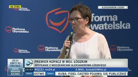 Kopacz: jedyna rzecz, która łączy nas z Grecją to upały