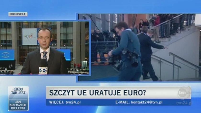 Korespondent TVN24 o nastrojach przed szczytem UE (TVN24)