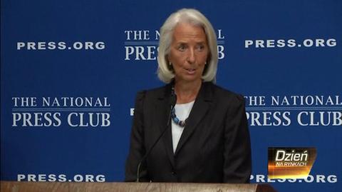 Lagarde: Kryzys wciąż trwa, ale w powietrzu czuje się optymizm