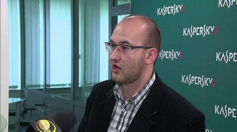 Maciej Ziarek z Kaspersky Lab Polska o wirusie hahaha