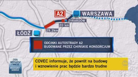 Maciejewski: Chińczycy mogą budować na dotychczasowych warunkach (TVN24)