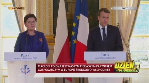 Macron o pracownikach delegowanych