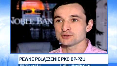 Mariusz Staniszewski o fuzji PKO i PZU